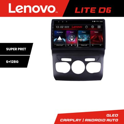 Navigatie Citroen C4 2011-2016 Lenovo Kit-241 8 core 6+128 GB Android Waze USB Navigatie Internet Youtube Radio