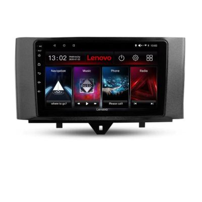 Navigatie Smart For Two 2010-2015 Lenovo Kit-Smart10 8 core 6+128 GB Android Waze USB Navigatie Internet Youtube Radio