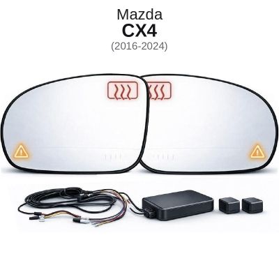 Senzor unghi mort Mazda CX4 2016-2024 — oglindă dedicată