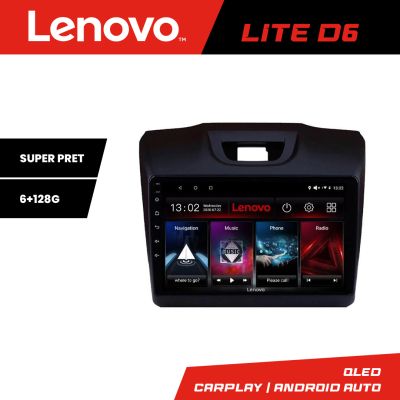 Navigatie Isuzu D-Max Lenovo Kit-2234 8 core 6+128 GB Android Waze USB Navigatie Internet Youtube Radio v1