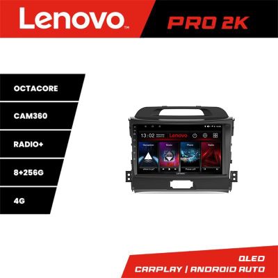 Navigatie Kia Sportage 2010- Lenovo Kit-325 8 core QLED 2K 8+256 360 Android Waze USB Navigatie Internet Youtube Radio