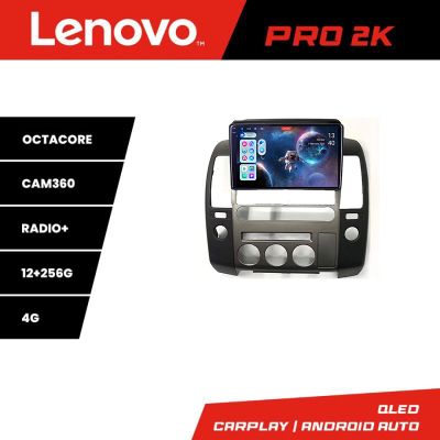 Navigatie dedicata Nissan Patfinder si Navara masini cu navigatie de fabrica Lenovo Qled 2K Octa Core 12+256 360 DSP ADAS carplay android-auto PRO-2K-9-12+256