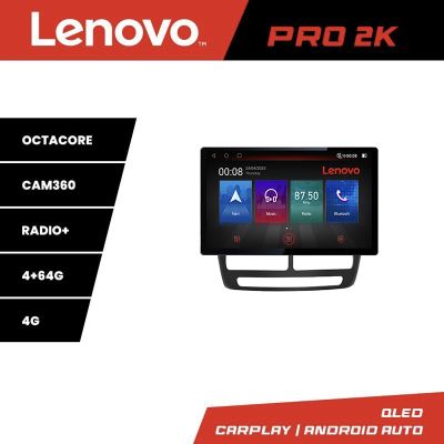 Navigatie Fiat Doblo 2010-2017 si Opel Combo 2010-2017 Lenovo PRO 4+64 2K 13 inch qled android 4G DSP gps internet  Kit-DOBLO10 v1