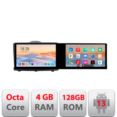 Navigatie Opel Antara Kit-019 Edotec 2 ecrane  8 core 4+128 21.6 inch Incell android Wifi 5Ghz gps internet