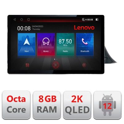 Navigatie Toyota CH-R low N-CH-R-A ecran 13" 2K 8+128 Android Waze USB Navigatie 4G 360 Toslink Youtube Radio K