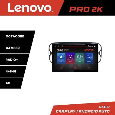 Navigatie VW TIGUAN si Golf Plus 2007-2011 Lenovo PRO 4+64 13 inch 2K android 4G DSP gps internet  8Core