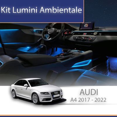 Lumini Ambientale NIGHTVIBE Audi A4 2017-2022 set complet lumini fara trimuri control telefon sau sistem original
