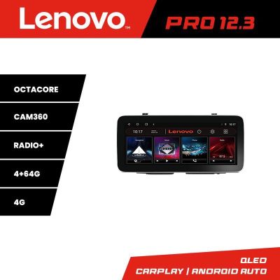 Navigatie Honda HR-V 2013-2018 Lenovo PRO 4+64 12.3 inch qled android 4G DSP gps internet  Kit-hr-v