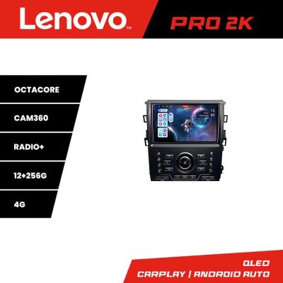 Navigatie Mondeo MK5 SYNC2 si SYNC 3 2015-2022 8 core QLED 2K 12+256 360 Android Waze USB Navigatie Internet Youtube Radio Lenovo