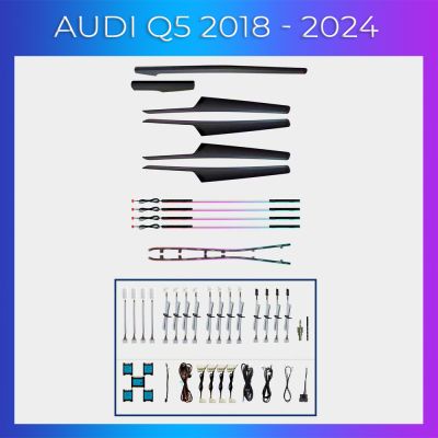 Lumini Ambientale NIGHTVIBE  Audi Q5 2018-2025 set complet control telefon sau sistem original