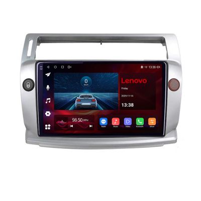 Navigatie Citroen C4 gen 1 2004-2009, Lenovo Ultra Original, Qualcomm 8-Core, 4G, Camera 360, CarPlay Wireless, 4+64GB, 9"