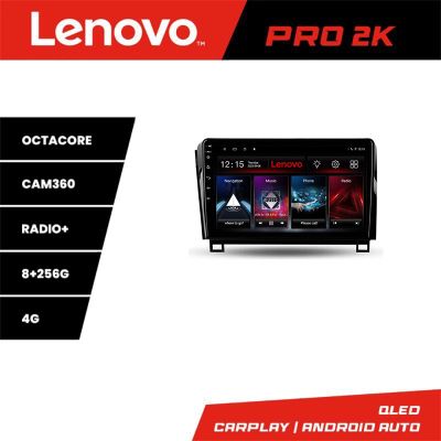 Navigatie Toyota Tundra 2007-2013 Android radio bluetooth internet 8 core QLED 2K 8+256 360 Lenovo