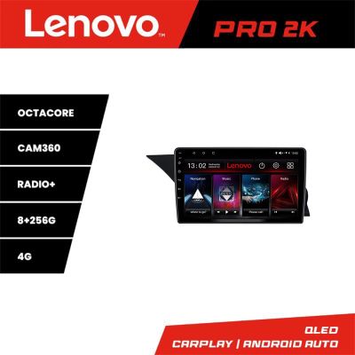 Navigatie Mercedes GLK 2012-2015 NTG4.5 Lenovo Kit-GLK 8 core QLED 2K 8+256 360 Android Waze USB Navigatie Internet Youtube Radio