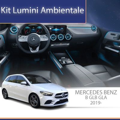 Lumini Ambientale NIGHTVIBE Mercedes Benz W247 2019-2025 trim pasager control telefon sau sistem original