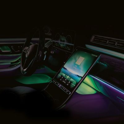 Banda centrala lunga piesa de completare kit Lumini Ambientale NIGHTVIBE dinamice