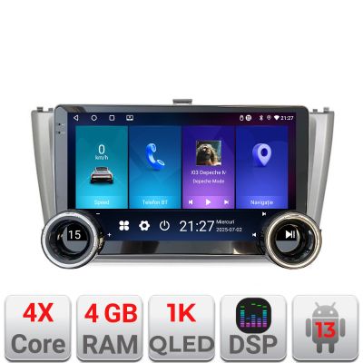 Navigatie Toyota Avensis 2009-2015 Kit-TY12 Edotec  4+64 10.5 inch Incell 1K android Wifi 5Ghz gps internet  Q