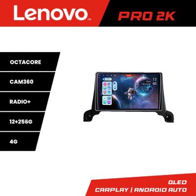 Navigatie Peugeot 5008 2016-2020 Lenovo Kit-5008 8 core QLED 2K 12+256 360 Android Waze USB Navigatie Internet Youtube Radio