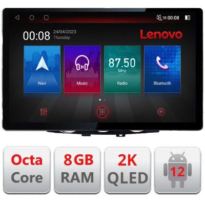 Navigatie Mazda RX8 2008-2011 ecran 13" 2K 8+128 Android Waze USB Navigatie 4G 360 Toslink Youtube Radio kit-rx