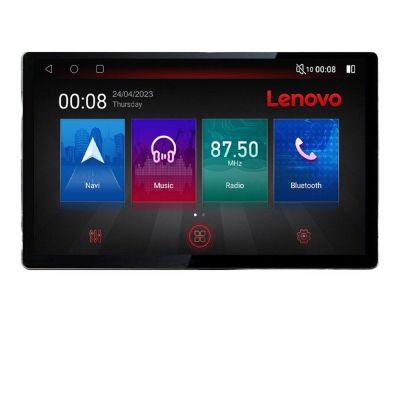 Navigatie Fiat 500 2007-2015 ecran 13" 2K 8+128 Android Waze USB Navigatie 4G 360 Toslink Youtube Radio KIT-fi