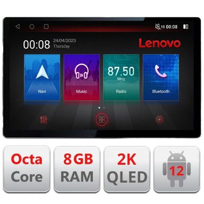 Navigatie Eclipse Cross 2019- N-eclipse ecran 13" 2K 8+128 Android Waze USB Navigatie 4G 360 Toslink Youtube Ra