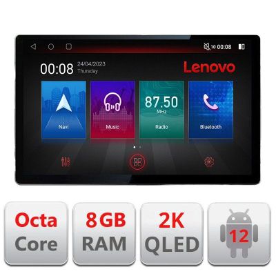 Navigatie Suzuki Swift 2017- N-2179 ecran 13" 2K 8+128 Android Waze USB Navigatie 4G 360 Toslink Youtube Radio