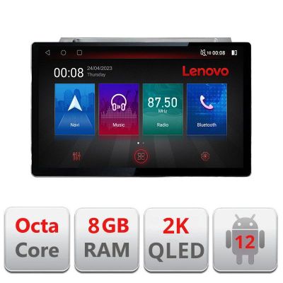 Navigatie Citroen C4 N-088 ecran 13" 2K 8+128 Android Waze USB Navigatie 4G 360 Toslink Youtube Radio