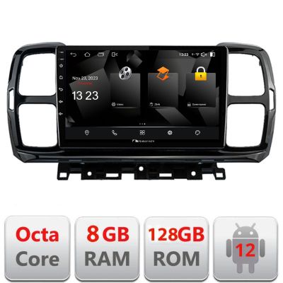 Navigatie Citroen C5 Aircross Android radio gps internet 8+128 carplay android auto
