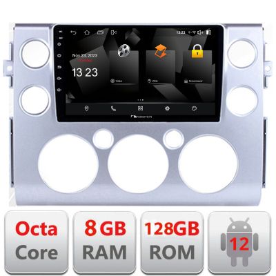Navigatie Toyota FJ Cruiser 2006-2020 Android radio gps internet 8+128 carplay android auto