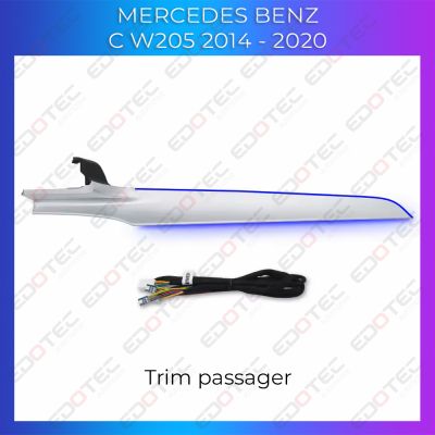 Lumini Ambientale NIGHTVIBE trim pasager fata Mercedes C W205 GLC X253 control pe sistemul original sau telefon