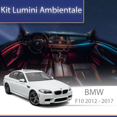 Lumini Ambientale NIGHTVIBE  BMW Seria 5 (F10) 2012-2017 dedicat  set complet control telefon sau sistem original