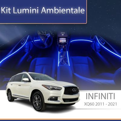 Lumini Ambientale NIGHTVIBE Inifnity QX60 2011-2021 set complet control telefon sau sistem original