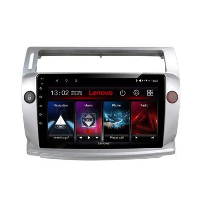 Navigatie Citroen C4 Lenovo Kit-088 8 core 6+128 GB Android Waze USB Navigatie Internet Youtube Radio