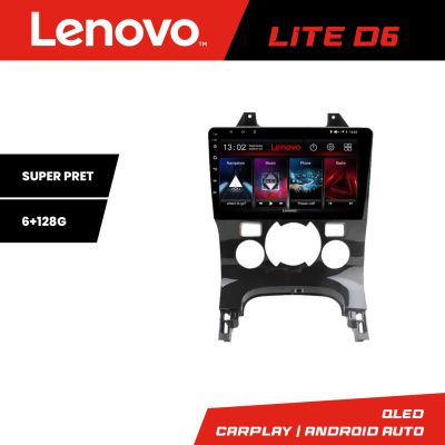 Navigatie Peugeot 3008 Lenovo Kit-323 8 core 6+128 GB Android Waze USB Navigatie Internet Youtube Radio