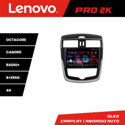 Navigatie Nissan Pulsar 2014-2018 Android radio gps internet 8 core QLED 2K 8+256 360 Lenovo