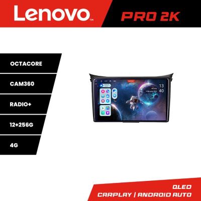 Navigatie Hyundai I30 2011-2016 8 core QLED 2K 12+256 360 Android Waze USB Navigatie Internet Youtube Radio Lenovo