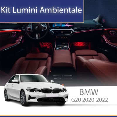Lumini Ambientale NIGHTVIBE BMW Seria 3 2019-2022 dedicat difuzor înalte, difuzor iluminat control telefon sau sistem original