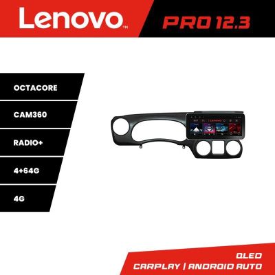 Navigatie JEEP WRANGLER 2011-2016 Manual K-wr Lenovo PRO 4+64 12.3 inch qled android 4G DSP gps internet