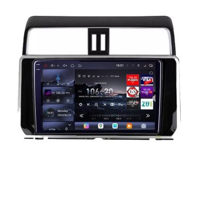 Navigatie Toyota Prado J150 2018- Edotec Kit-1065 8 core QLED 2K 16+512GB 360 Android Waze USB Navigatie Internet Youtube Radio