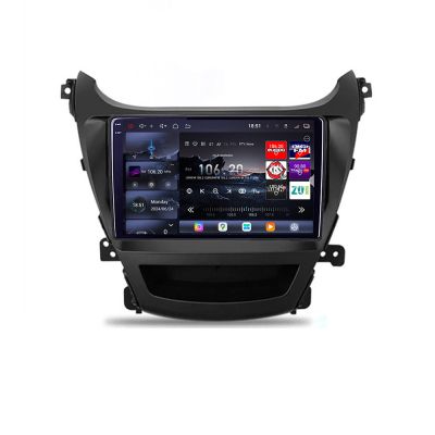 Navigatie Hyundai Elantra 2013-2015 Edotec Kit-359 8 core QLED 2K 16+512GB 360 Android Waze USB Navigatie Internet Youtube Radio