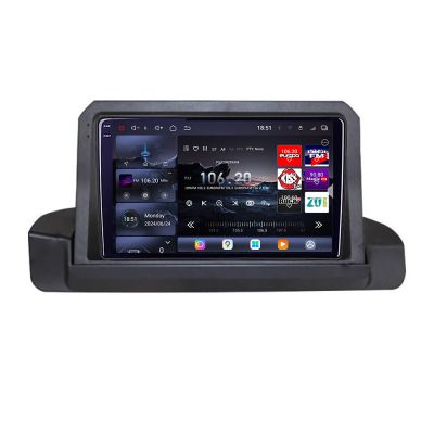 Navigatie BMW Seria 3 E90 fara ecran de fabrica 2005-2012 8 core QLED 2K 16+512GB 360 Android Waze USB Navigatie Internet Youtube Radio Edotec