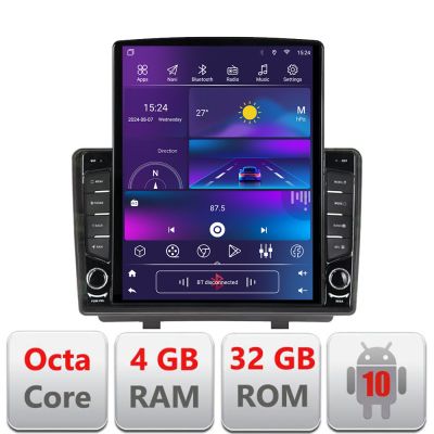 Navigatie Opel Zafira C 2011-2019 dedicata Ouad core 4+32 ecran vertical 9.7" DSP 360 FHD AHD Android radio gps internet  KIT-zafira-c+EDT-E709