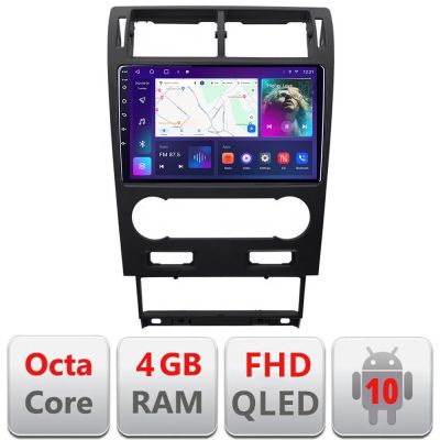 Navigatie Ford Mondeo 2004-2007 dedicata Android QLED octa core 4+64 4G DSP FHD carplay android auto radio gps internet Android kit-mondeo2004-v2+EDT-E309v3