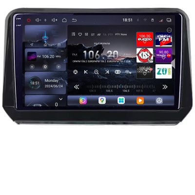 Navigatie Mitsubishi Outlander 2021- Qled 2K Octa Core 16+512GB LTE 4G DSP Wifi 5Ghz android auto carplay radio gps internet kit-outlander2023+EDT-E810-2K