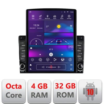 Navigatie Alfa Romeo Giulietta 2014-2020 dedicata Ouad core 4+32 ecran vertical 9.7" DSP 360 FHD AHD Android radio gps internet  kit-giulietta-facelift+EDT-E709
