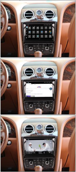 Navigație dedicată Bentley Continental 2012 - 2019, 8GB RAM, 128GB stocare, AHD, 4G, 5G, Wifi, Android