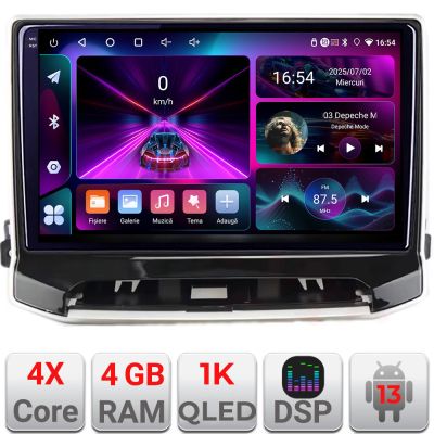 Navigatie Jeep Compass 2021- dedicata Android radio gps internet 4+64 InCell Display 1K kit-compass2021+EDT-E210-RK