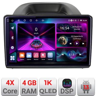 Navigatie Ford Ecosport 2017-2019 Android radio gps internet 4+64 InCell Display 1K KIT-ecosport2018+EDT-E210-RK