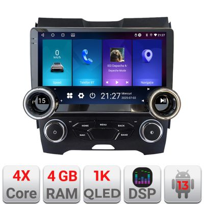 Navigatie Ford Edge 2015-2021 midline Edotec 4+64 10.5 inch Incell 1K android Wifi 5Ghz gps internet