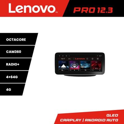 Navigatie Mercedes Vito Viano 2004-2006 Lenovo Qled 12.3 inch Octa Core 4+64 360 DSP ADAS carplay android auto radio internet Kit-+PRO-12.3-4+64+KIT-10-9