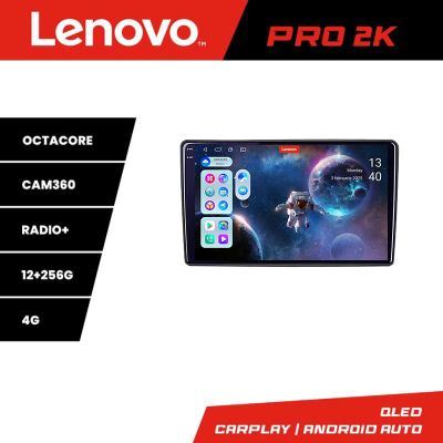 Navigatie Alfa Romeo 159 2005-2011 Lenovo Qled 2K Octa Core 12+256 360 DSP ADAS carplay android auto radio internet Kit-+PRO-2K-9-12+256